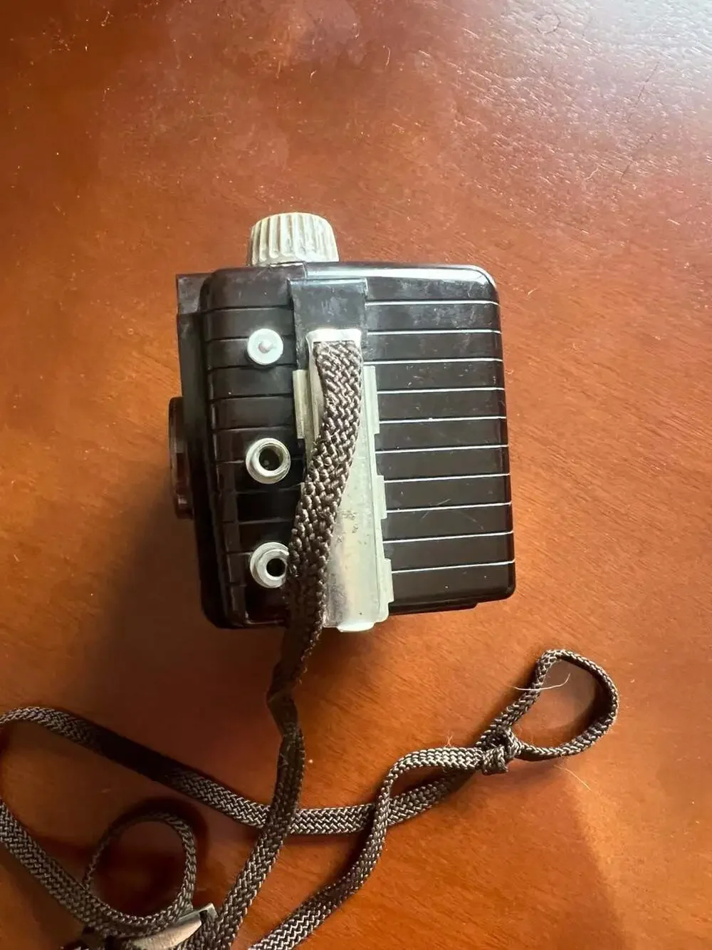 Vintage Kodak Brownie Holiday Flash Camera with Strap. Stage Prop